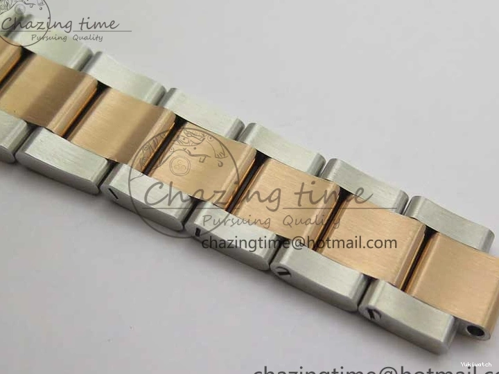 RG BP Best Dial Maker Edition 1:1 Gray Oyster on DateJust SS Roman Bracelet 126201 36 0224